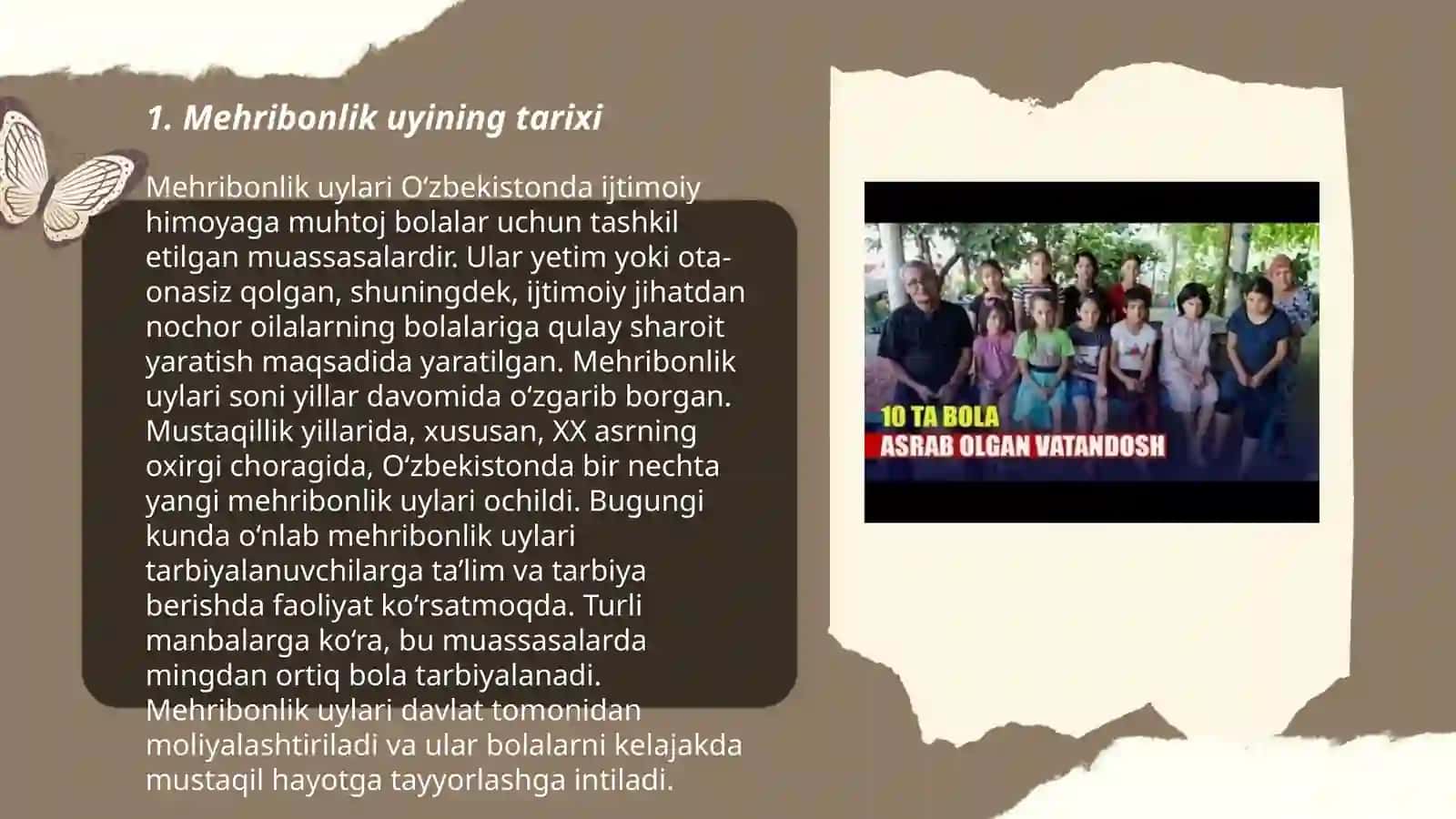 Mehribonlik uyi yani oilaviy bolalar uyi 3