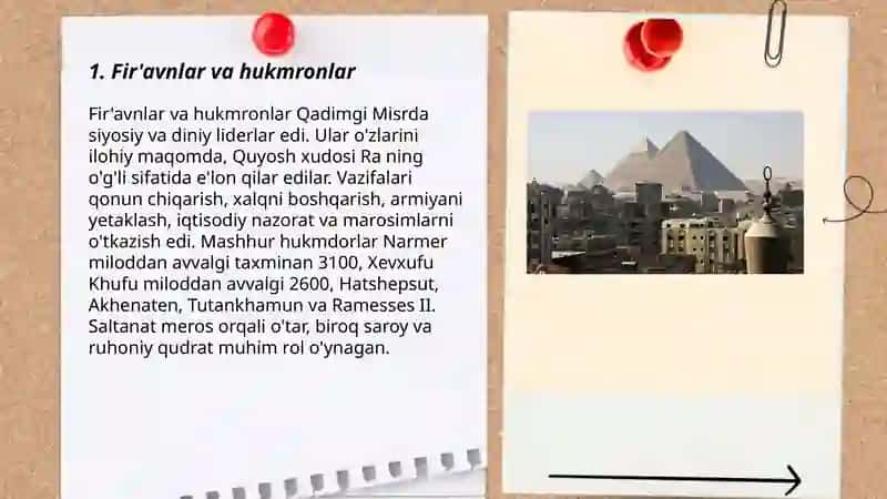 Qadimgi Misr madaniyati 3