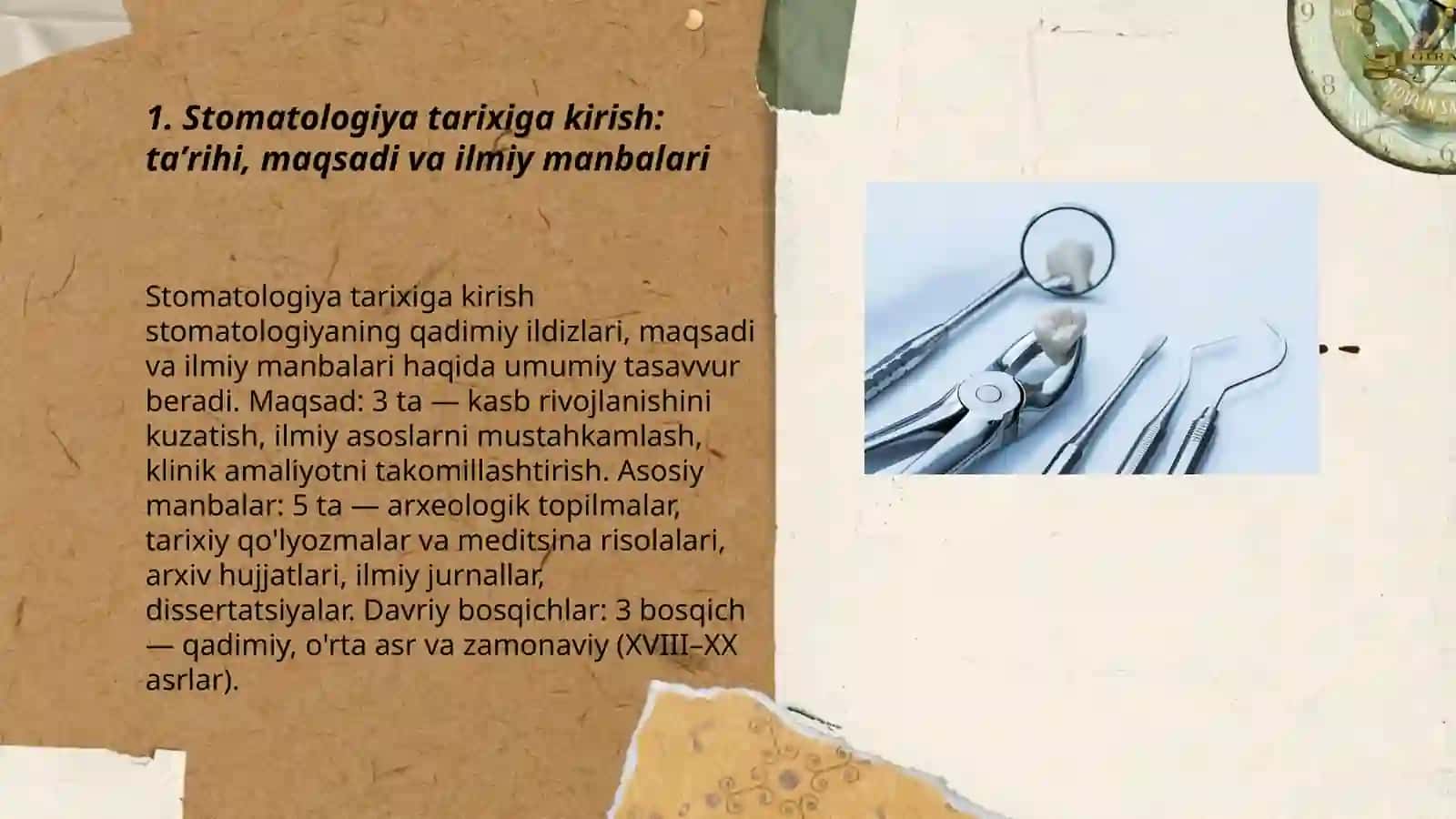 Stomatologiya tarixi 3