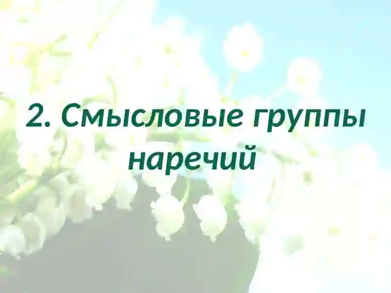 Наречие как часть речи 3
