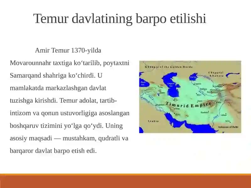 Amir Temur – buyuk davlat arbobi 3