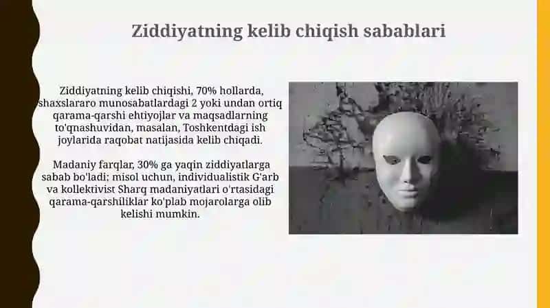 Ijtimoiy psixologiyada zidiyatlar muamosi 3