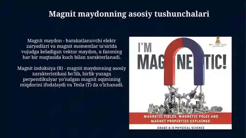 Magnit maydon xossalari 3