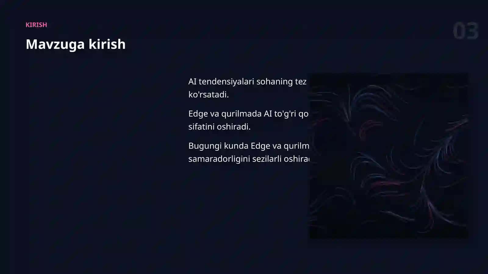 AI TENDENSIYALARI 3