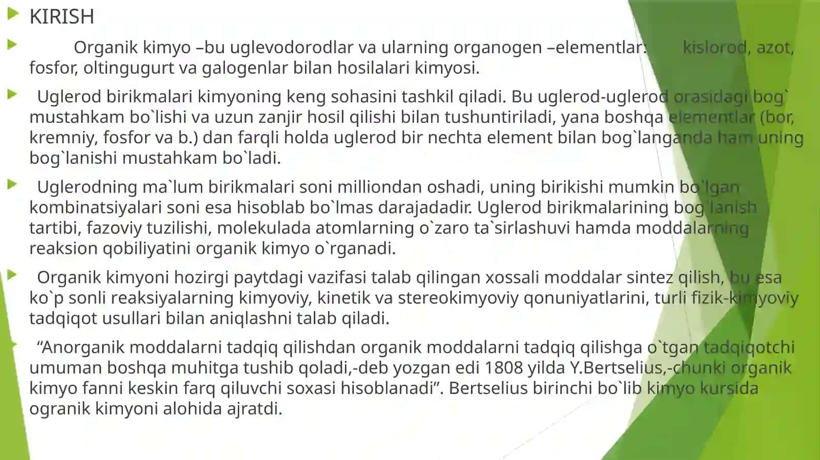 Organik kimyo 3