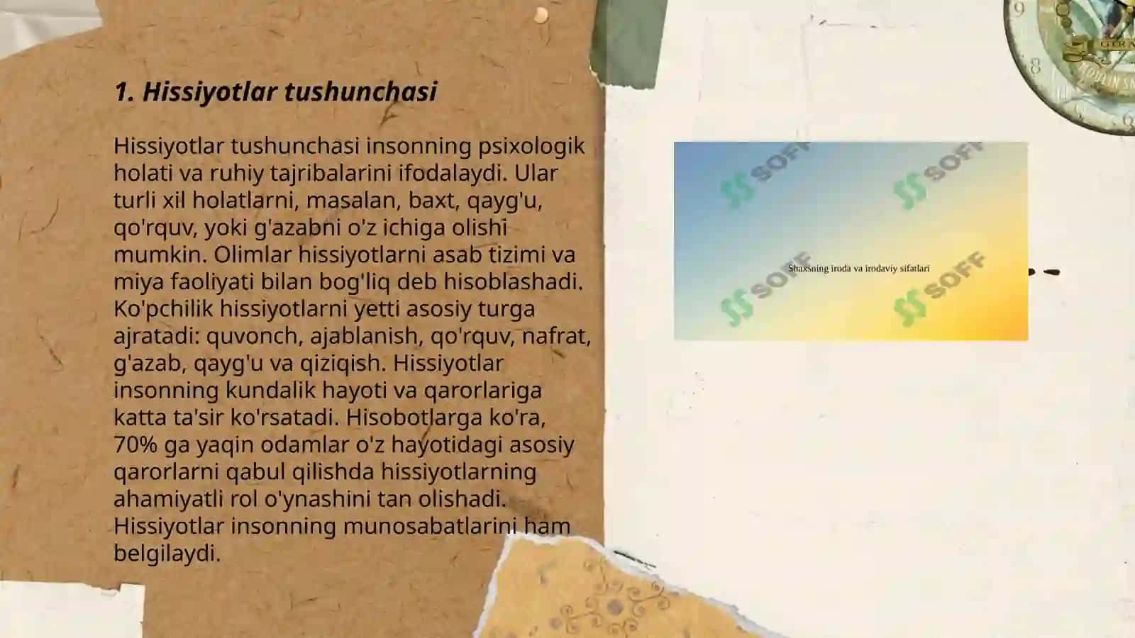 Shaxsning hissiy irodaviy sohasi 3