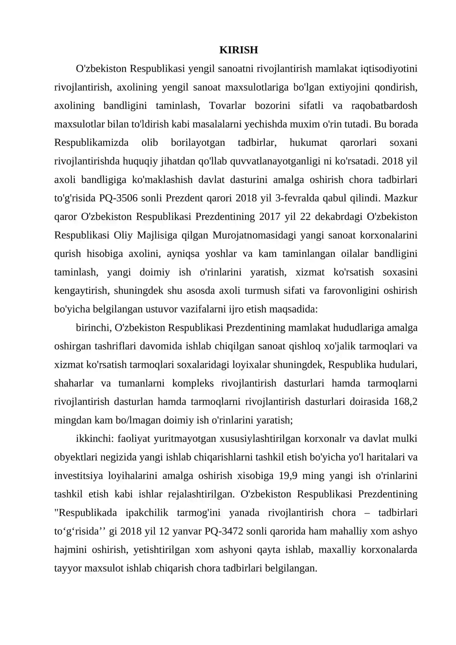Texnologik jarayonlarni loyihalash 3