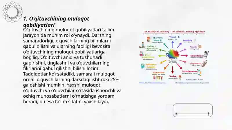 Pedagogik qobiliyatning asosiy sifatlari va xususiyatlari 3