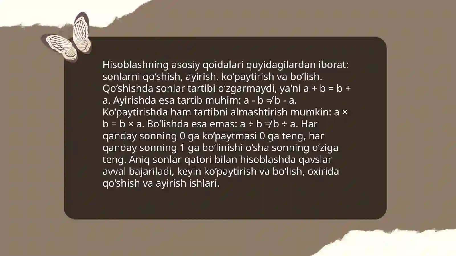 Hisoblashning Qulay usllari 3