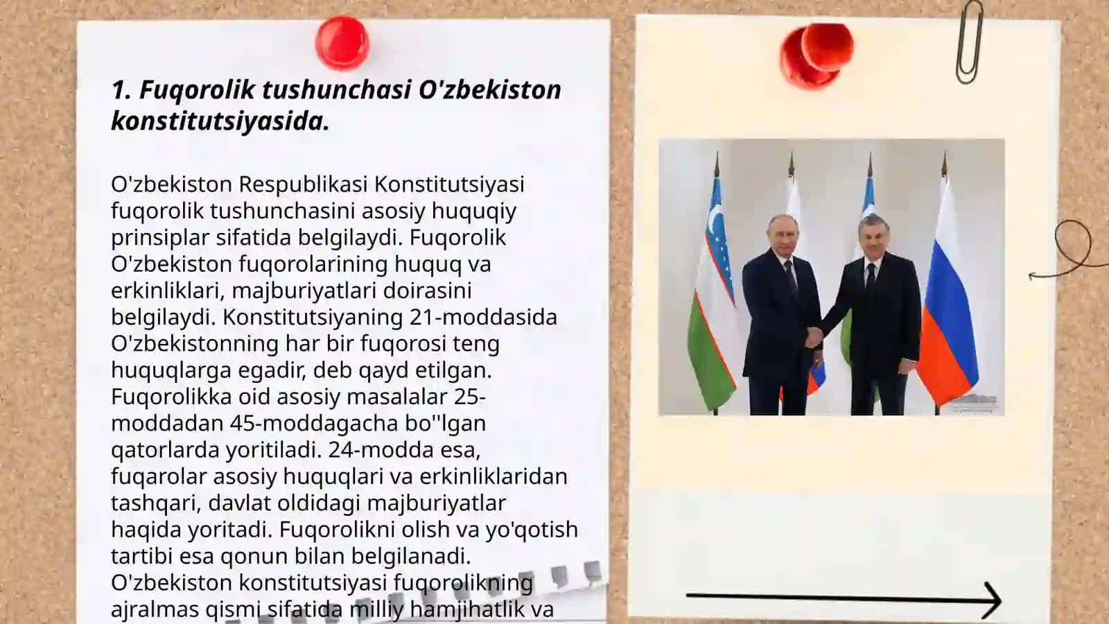 O'zbekistonning yangi Konstitutsiyasida fuqorolik va teng huquqlilik tushunchasi 3