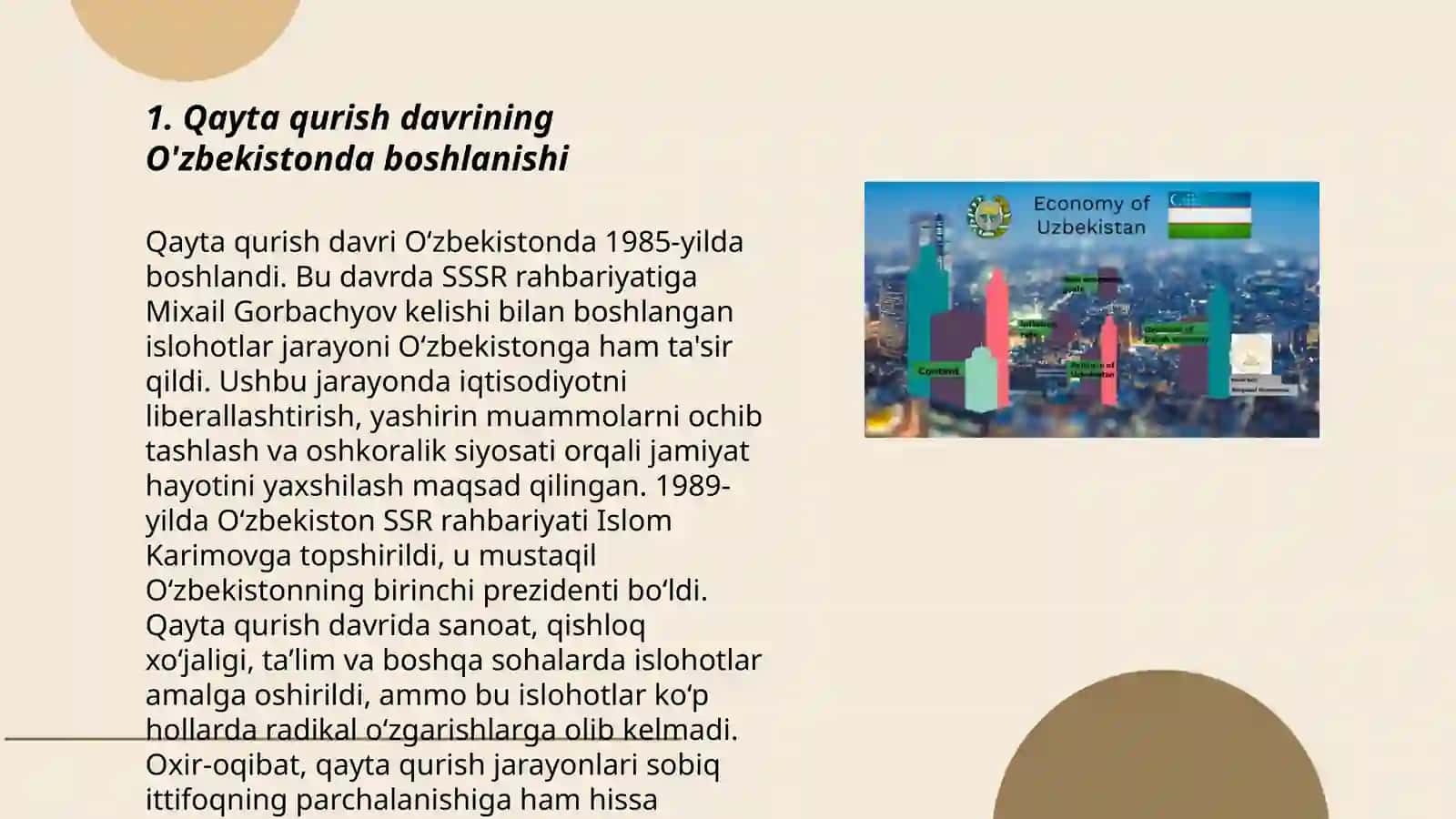 O'zbekistondagi ijtimoiy siyosiy vaziyat 3
