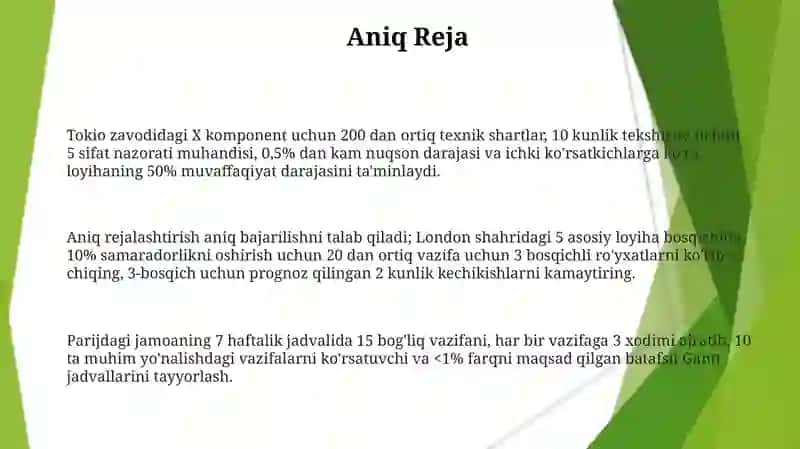 X komponent uchun 200 dan ortiq texnik shartlar 3