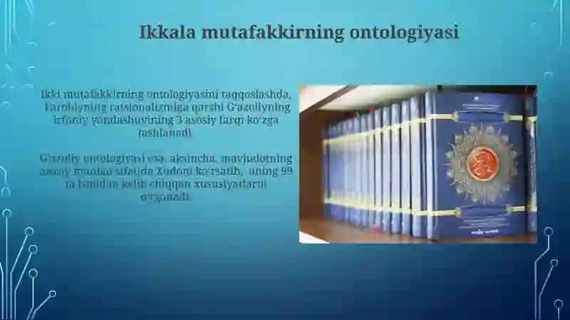 Abu Nasr Forobiy va G'azaliyning falsafa ilmiga oid qarashlari 3