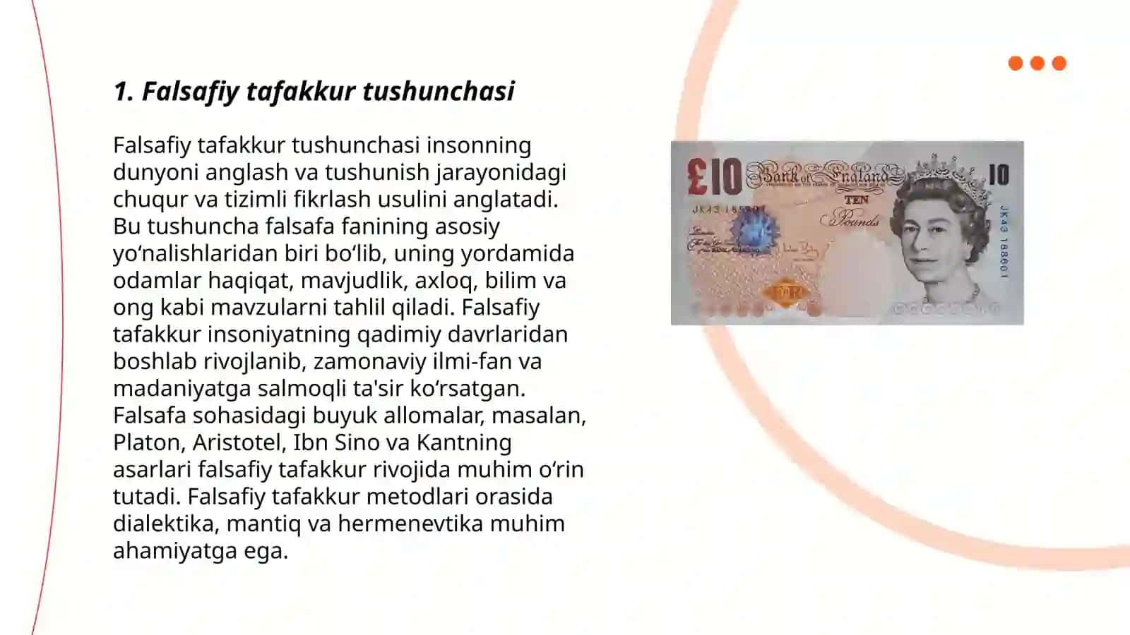 Falsafiy tafakkur taraqqiyotining asosiy bosqichlari 3
