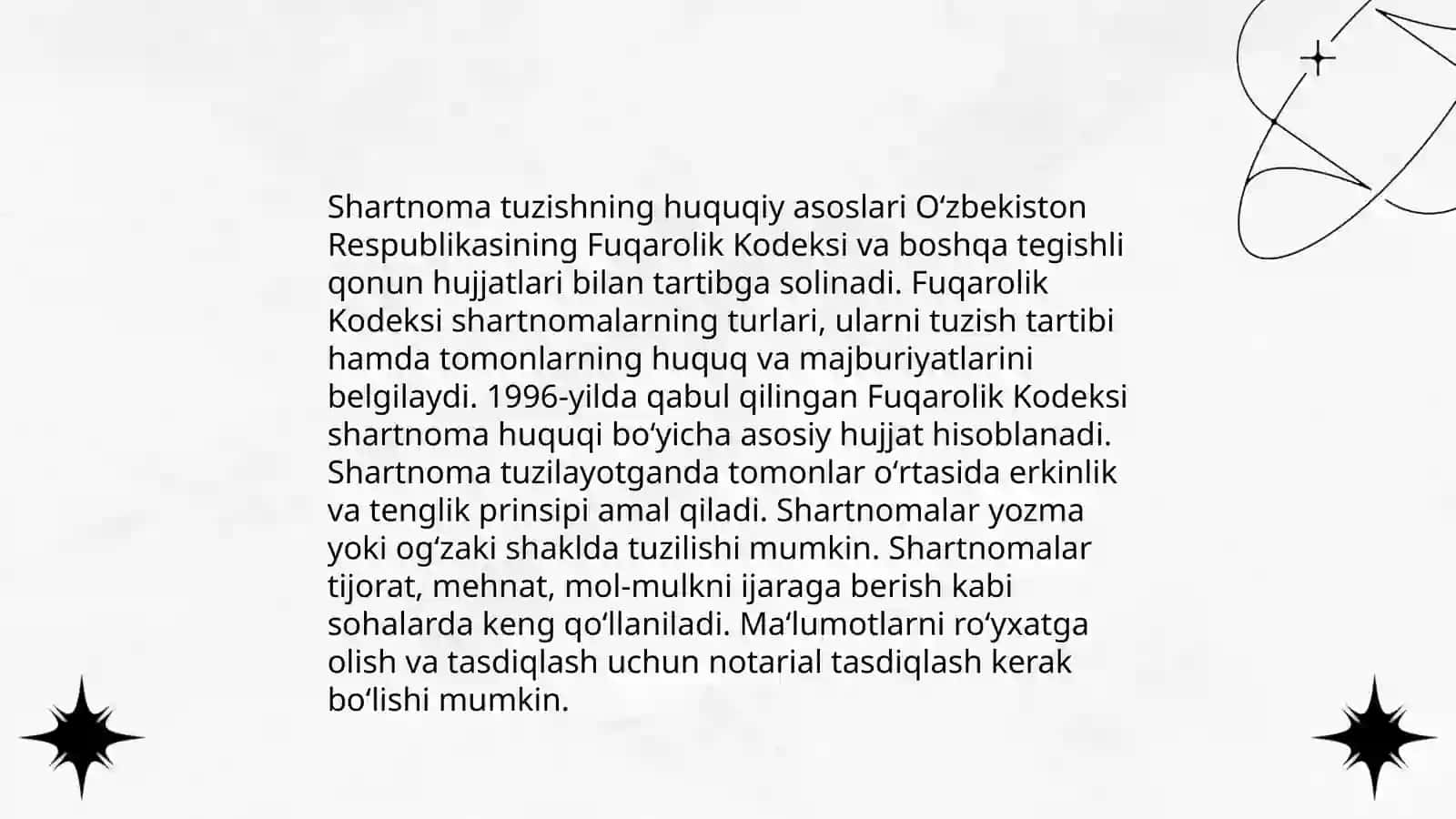 Qurilishda shartnoma munosabatlarining tartibi va mazmuni 3