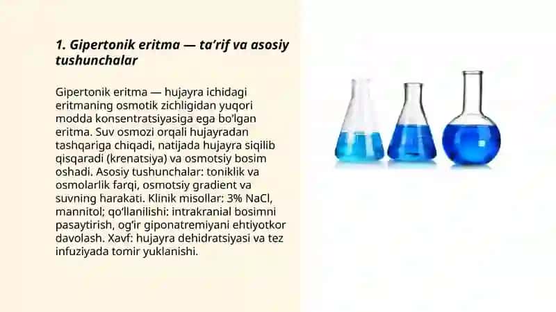 Gipertonik eritma 3