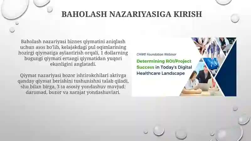 Biznesni baholashning nazariy va huquqiy asoslari 3