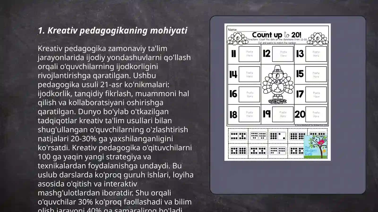 Kreativ pedagogikaning maqsadi va vazifalari 3
