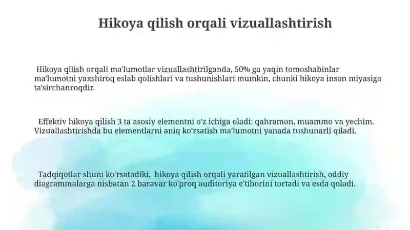 Ma'lumotlarni Vizualizatsiya Qilish 3