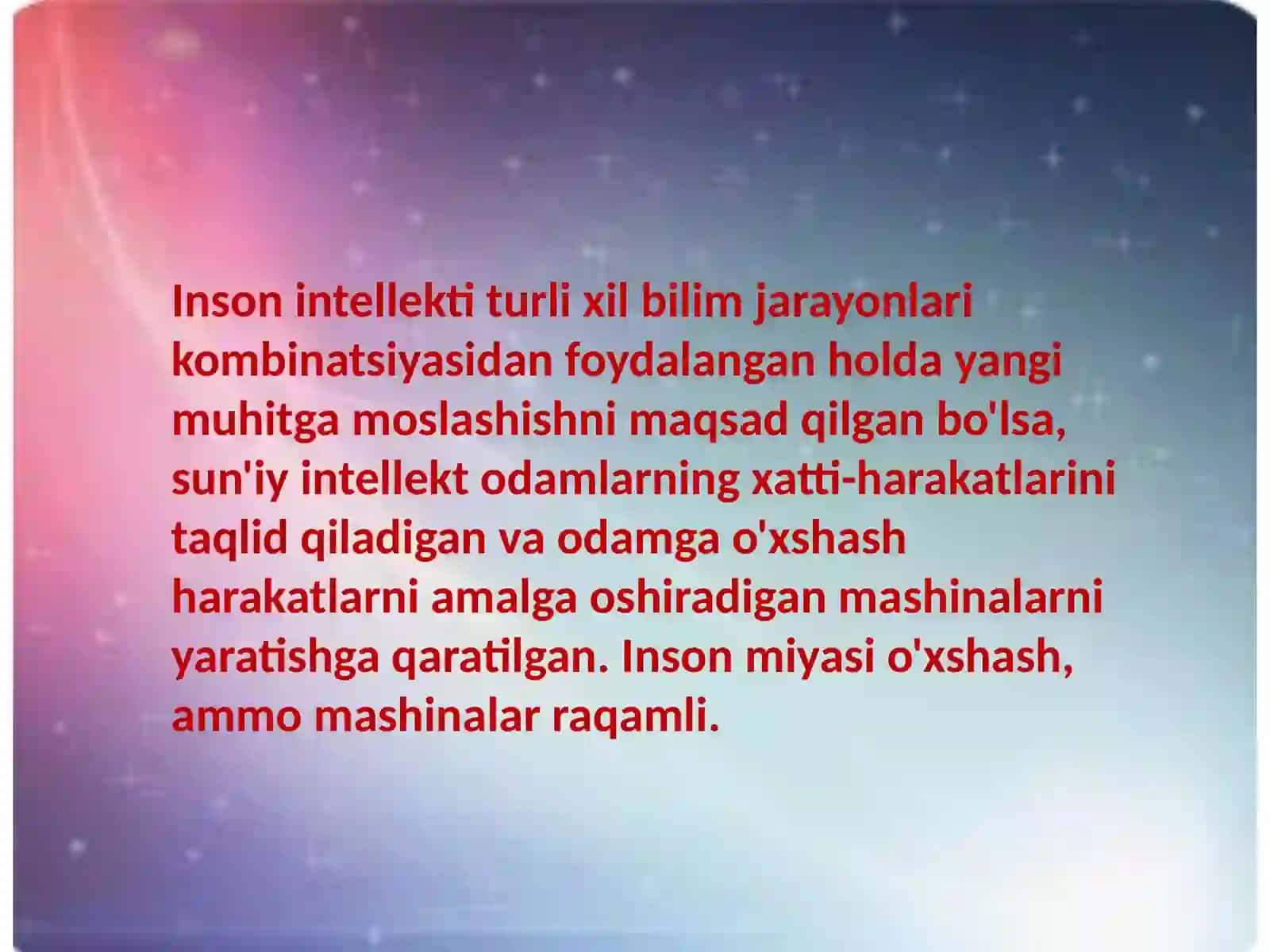 Sun'iy intellekt va inson tafakkuri 3