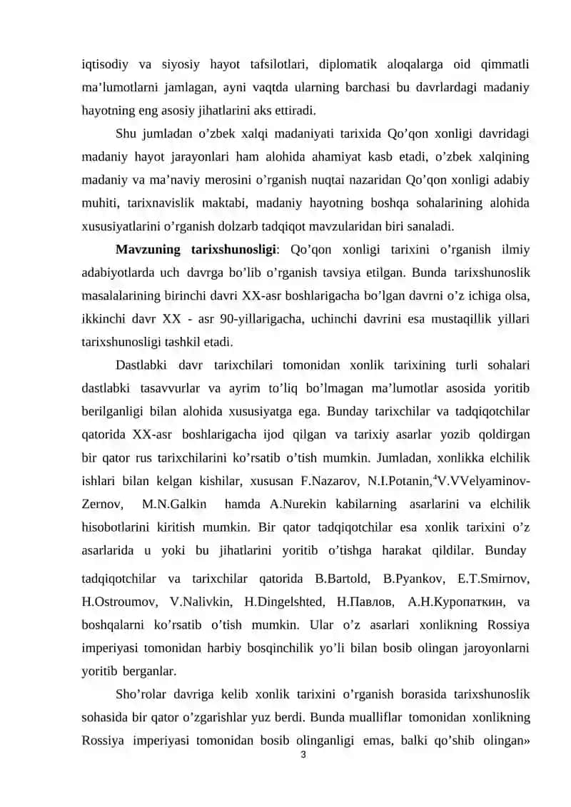 Avaz Muhammad Attor Ho‘qandiyning “Tarixi Jahonnomayi” Asari 3