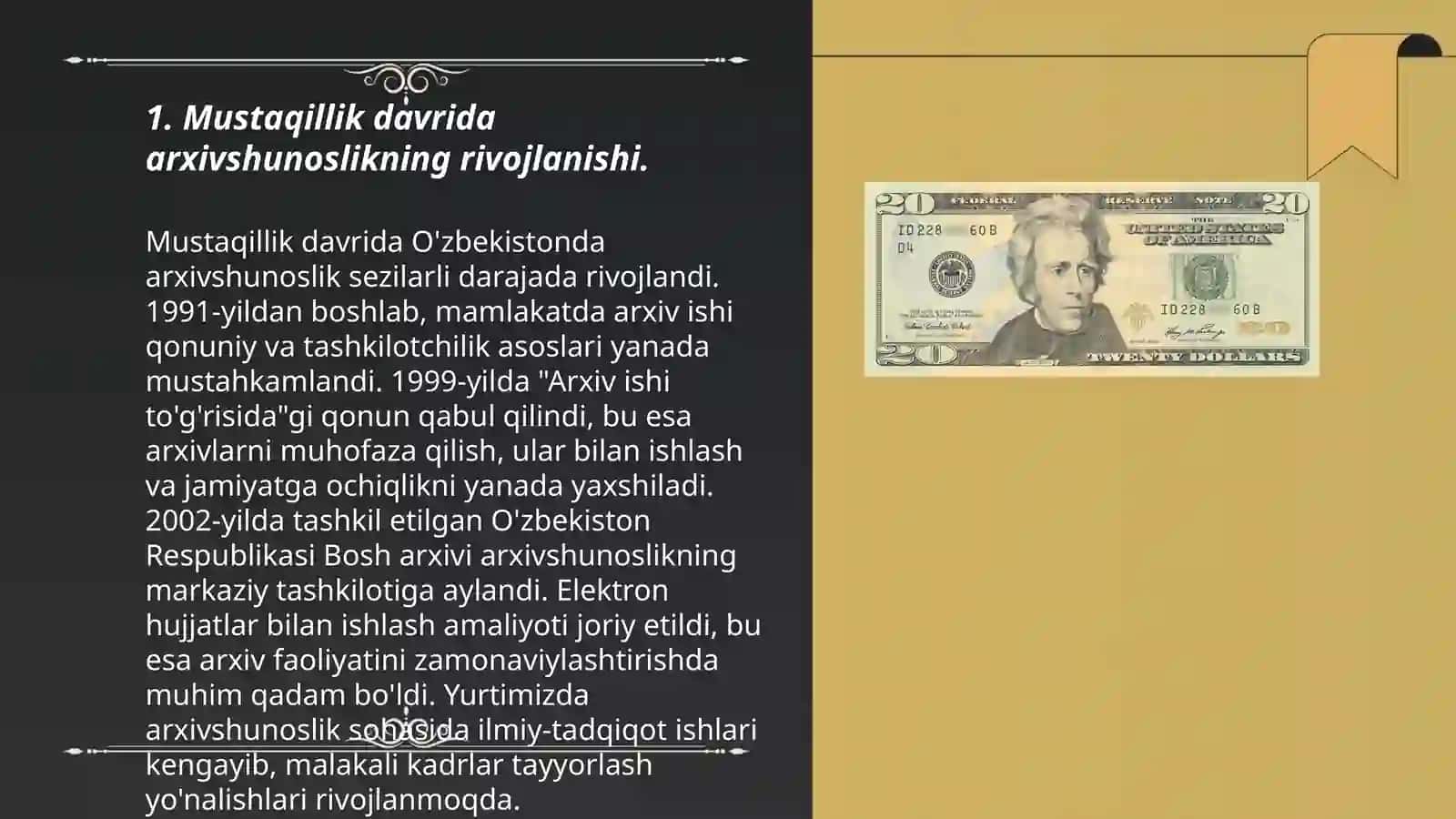 Mustaqillik yillarida arxivshunoslik faniga oid ilmiy tadqiqotlarning olib borilishi 3
