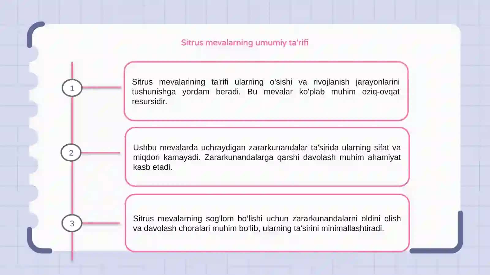 Sitrus mevalarni sitrus mevalarda uchraydigan zararkunandalar ta'sirida zararlanishi 3