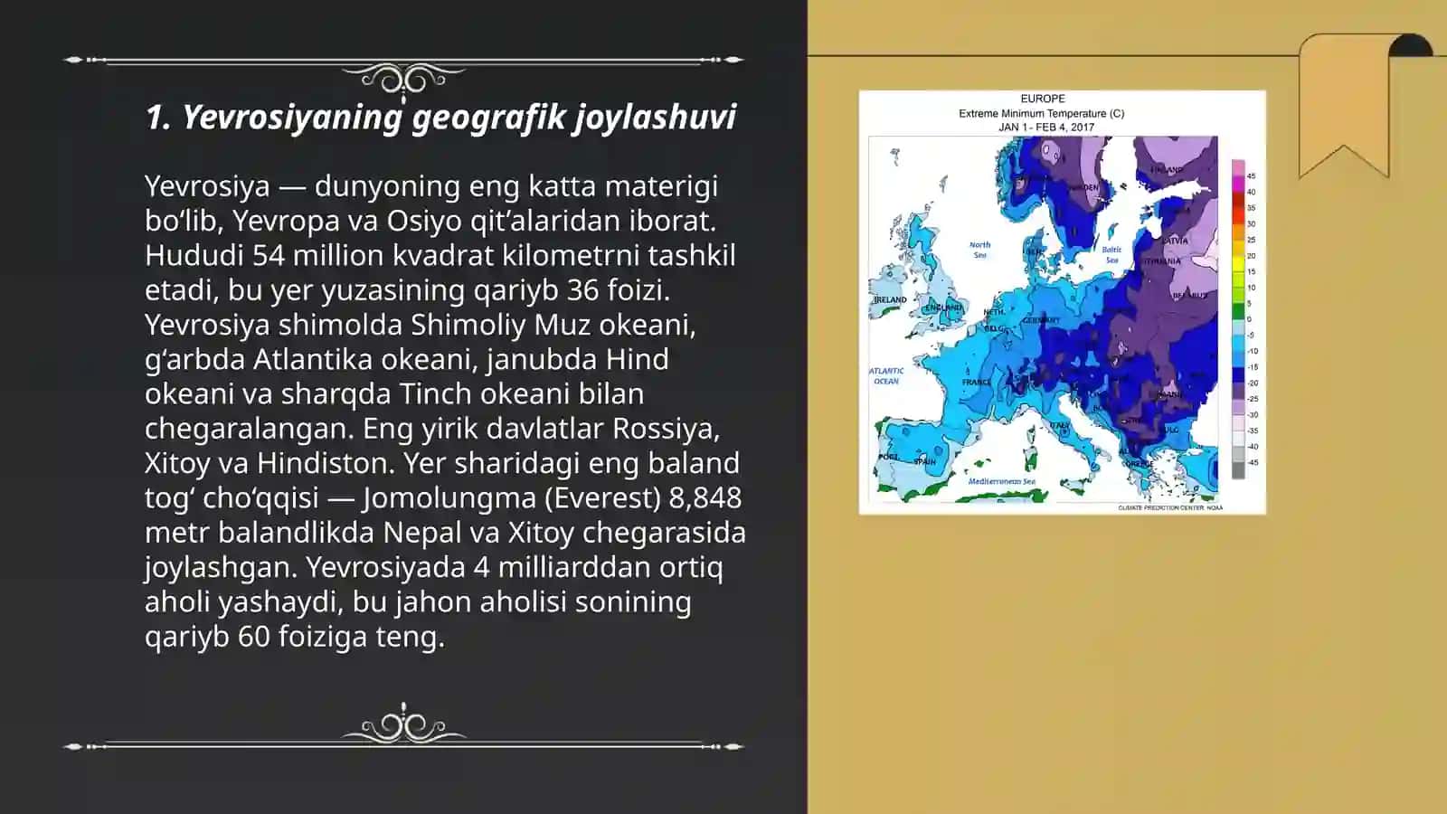 Yevrosiyaning iqlimi 3