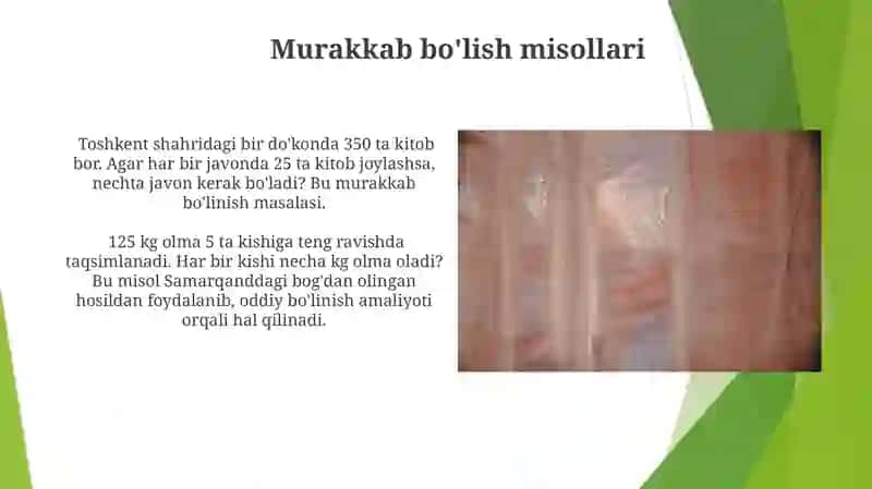 Ko'paytirish va bo'lish 3