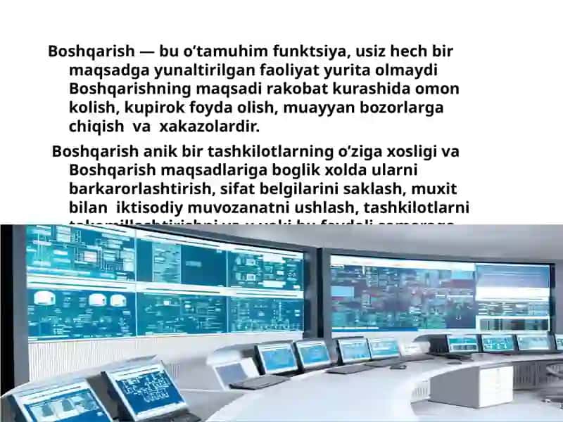 Boshqaruvning avtomatlashtirilgan tizimlari 3