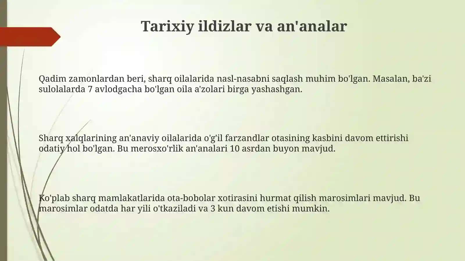 Sharqmamlakatlaridaoilaviymunosabatlar 3