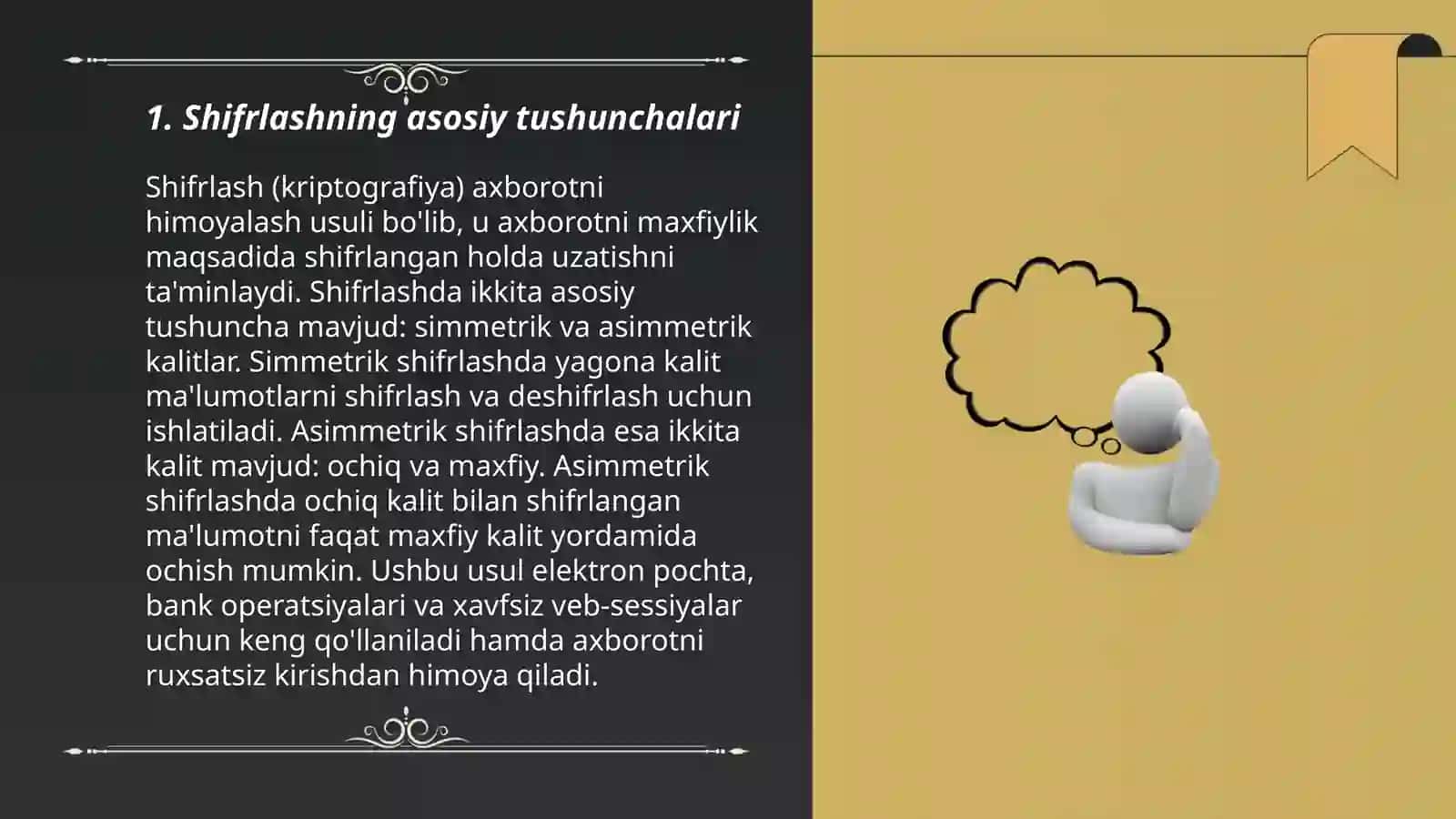 Malumotlarni shifrlash va arxivlash vositalari 3