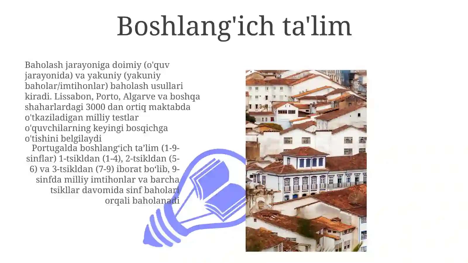 Portugaliyada ta'lim tizimi va baholash mezonlari 3