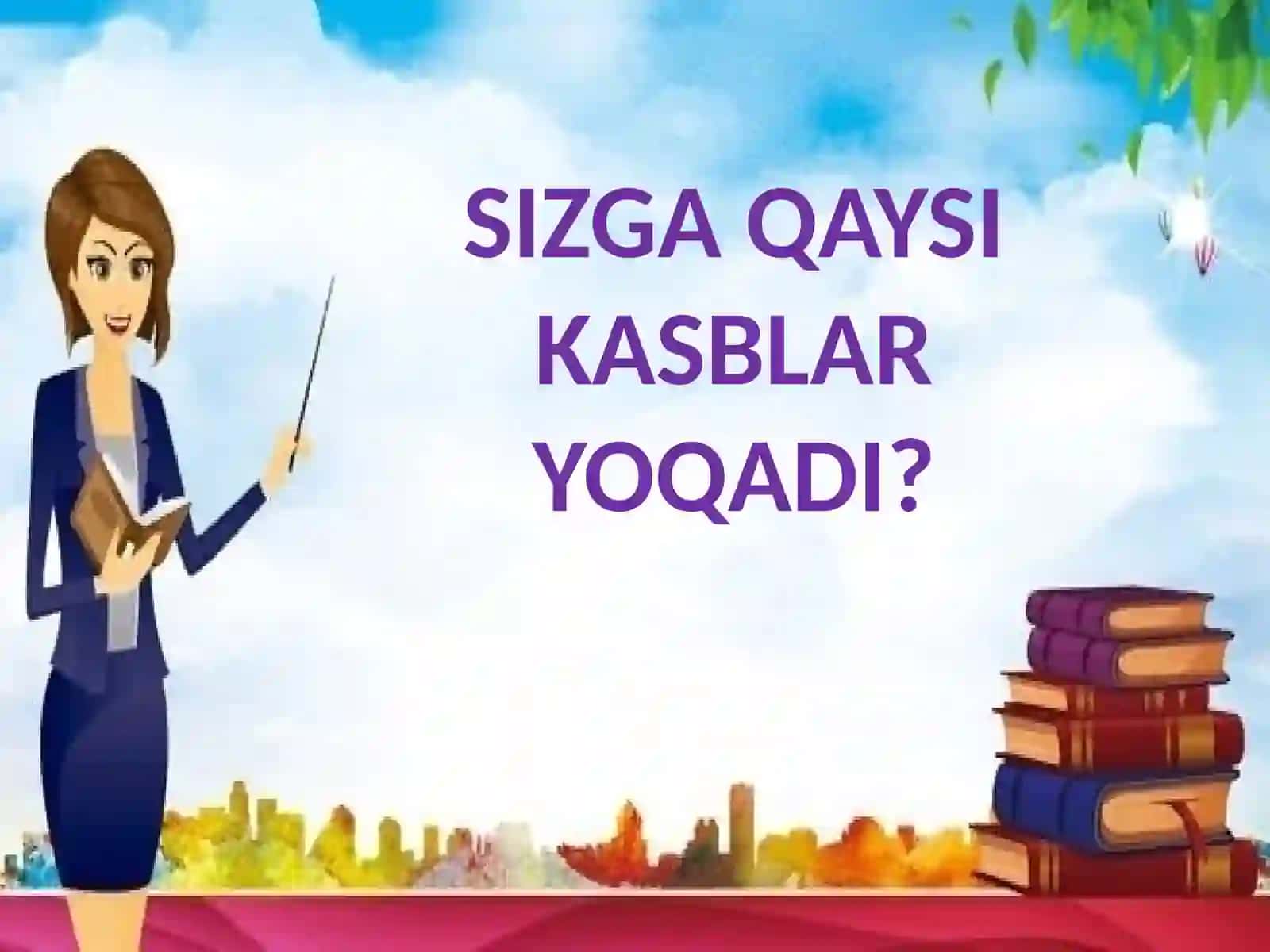 "KIM BO’LSAM EKAN? 3