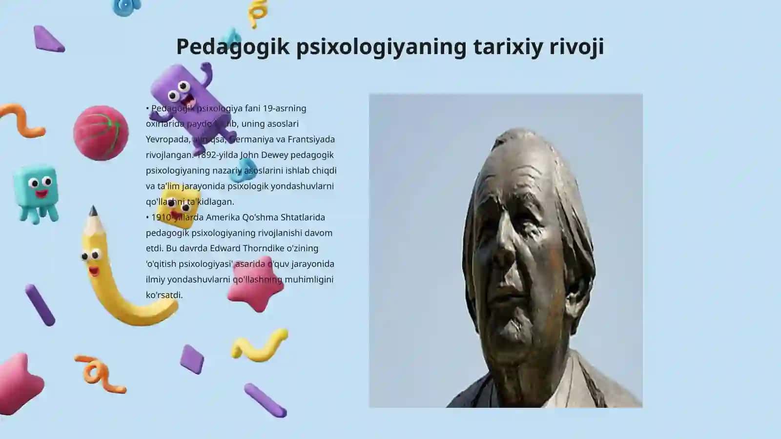 Pedagogik psixologiya fanining rivojlanish bosqichlari 3