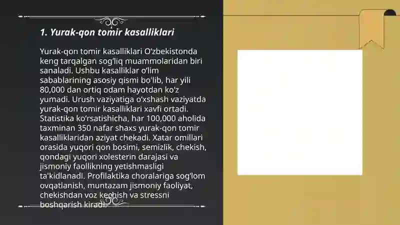 Yurak-qon tomir kasalliklari 3