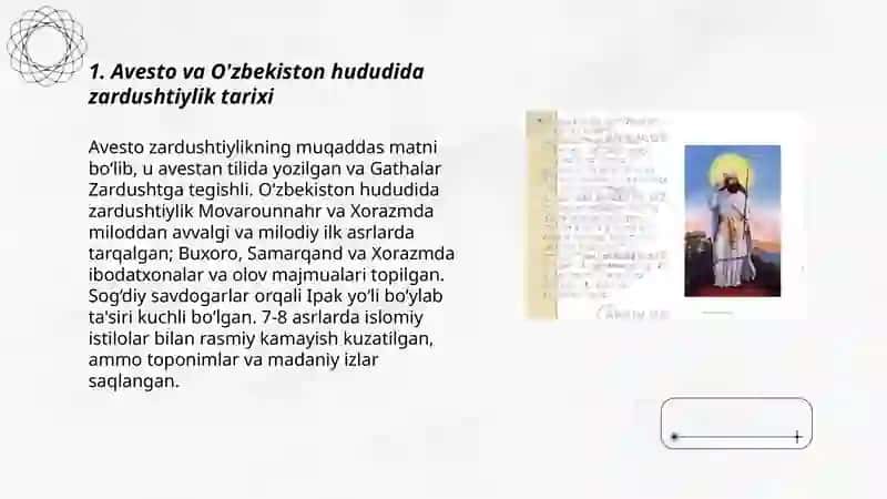 Avesto Ozbekiston tarixini organishda muhim manba 3