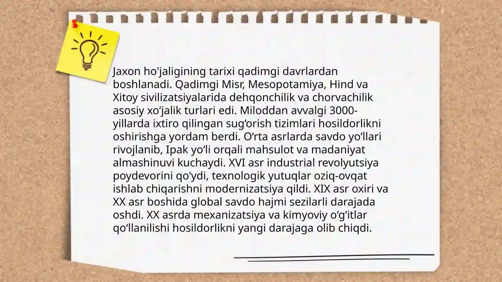 Jaxon ho'jaligi va uning evalutsiyasi 3
