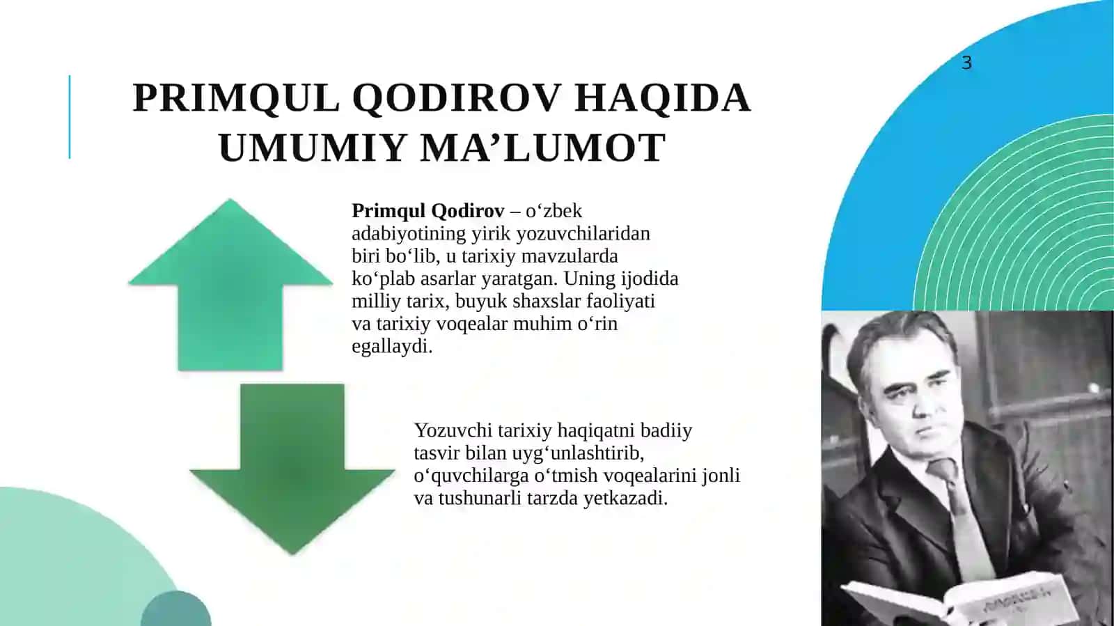 Primqul Qodirov ijodida Boburiylar davri tarixining aks etishi 3
