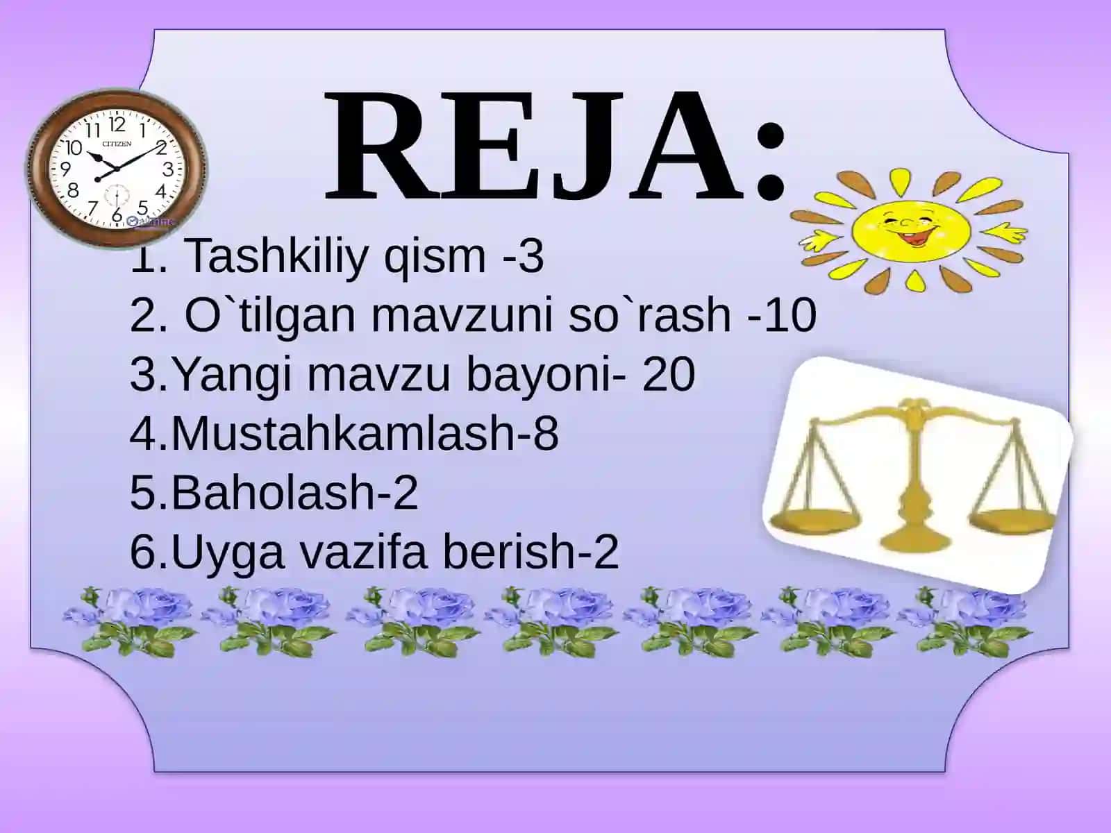8-sinf Kimyo fanidan Xlorid kislotalar mavzusida ochiq dars ishlanmasi 3