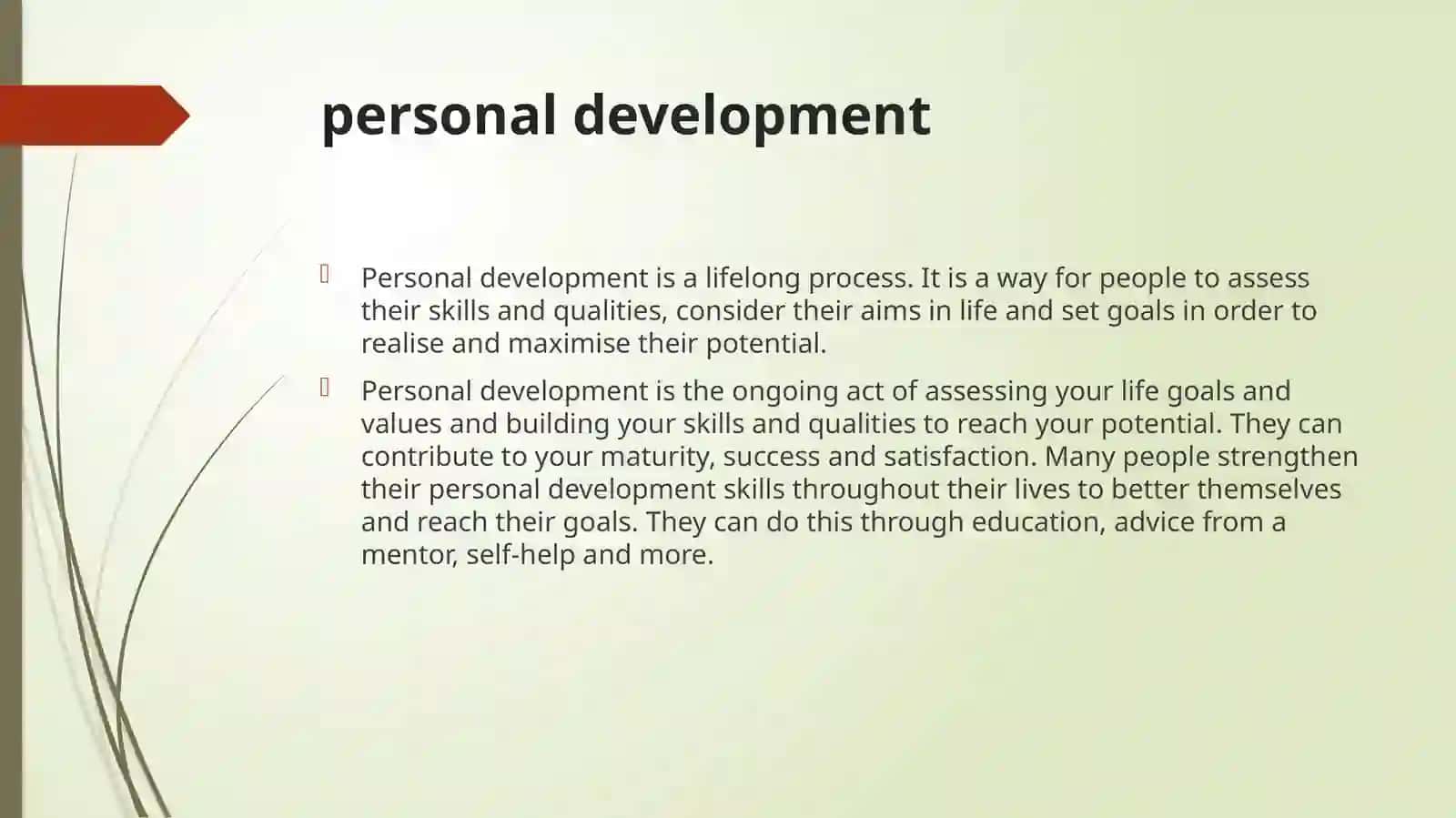 Personal development. Telephone manner 3