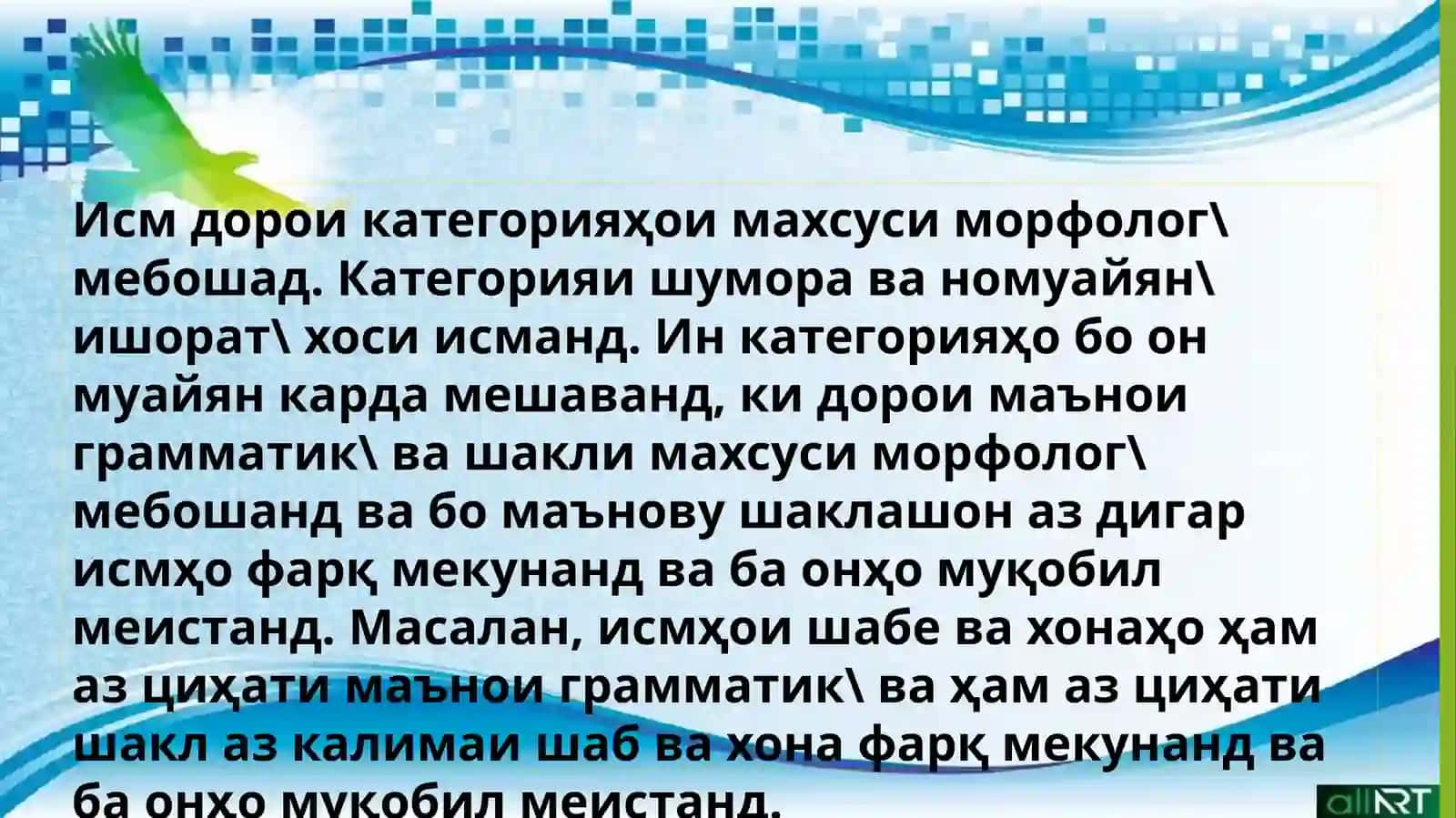 Морфология 3