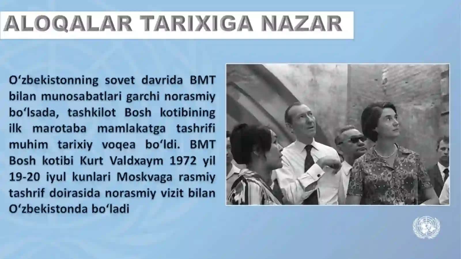O‘zbekiston-BMT: tinchlik va farovonlikyo‘lidagi samarali hamkorlik 3