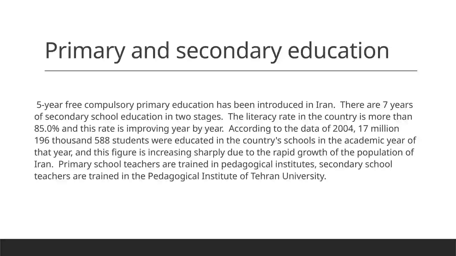 EDUCATION SYSTEM IN IRAN 3