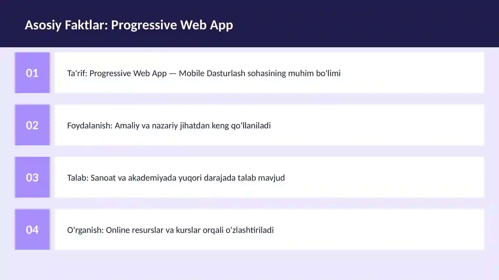 Progressive Web App 3