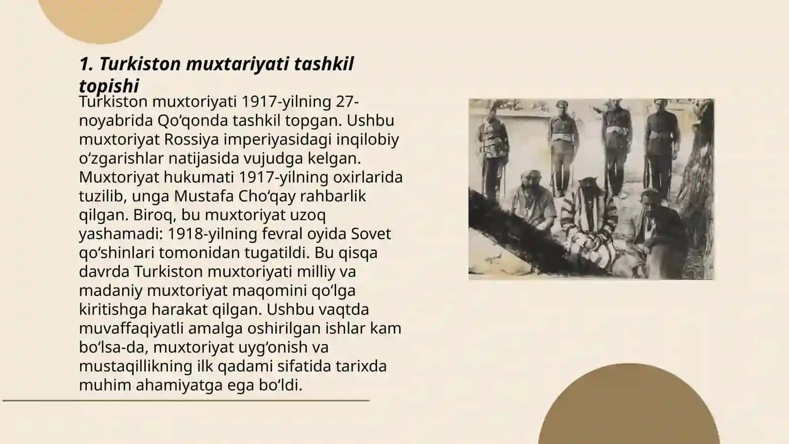 Turkiston muxtariyati 3