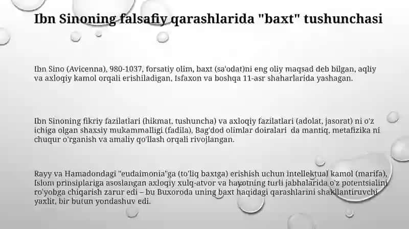 Abu Ali ibn Sinoningshaxskomlotitoʻgʻrisidagiqarashlari 3