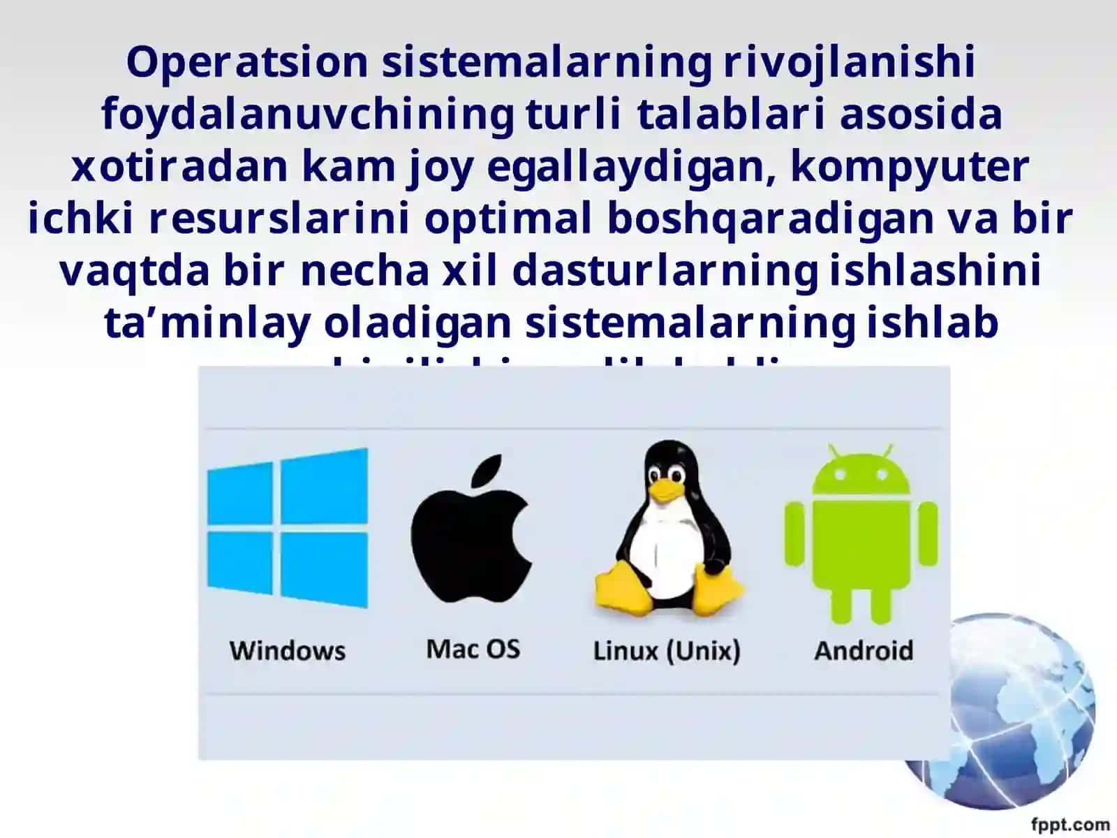 Windows operatsion sistemasi 3