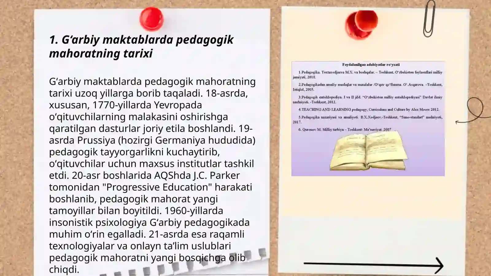 G‘arbdagi ilk maktablarda o‘qituvchining pedagogik mahorati 3