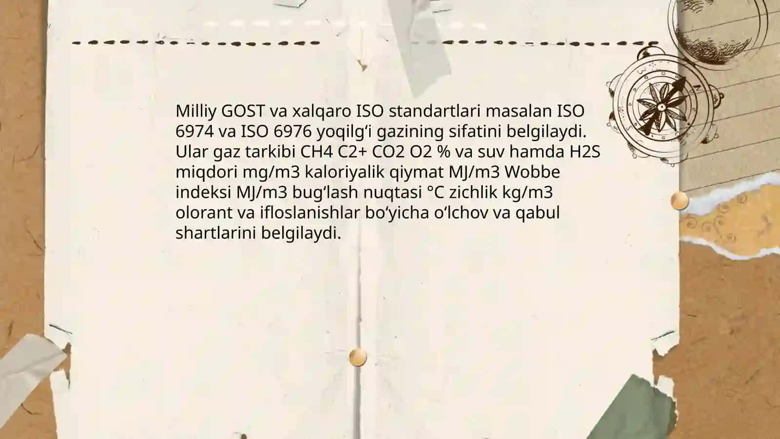 Yoqilg‘i sifatini belgilovchi milliy va xalqaro standartlar (GOST, ISO) 3